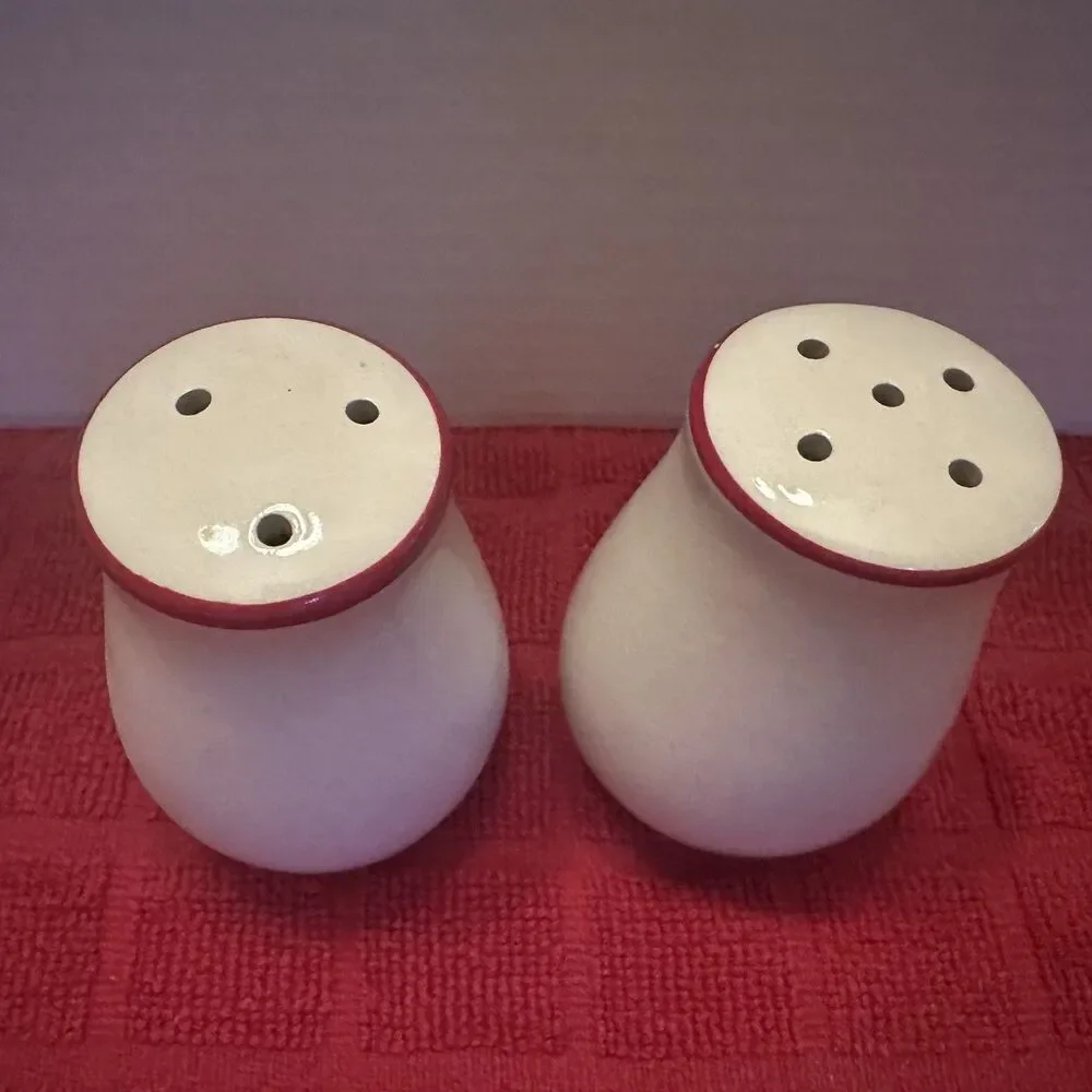 Vintage Royal Seasons 5pc Winter Wishes Table Set Snowmen Creamer Sugar Box